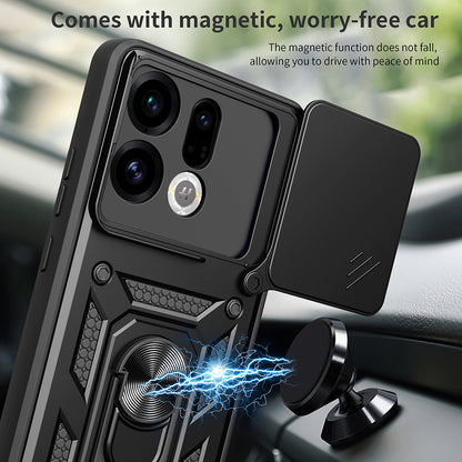 Futrola za Oppo Find X9, Techsuit, CamShield, Crna