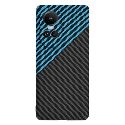 Futrola za Oppo Reno10 / Reno10 Pro, Techsuit, Carbonite FiberShell, Crno Plava