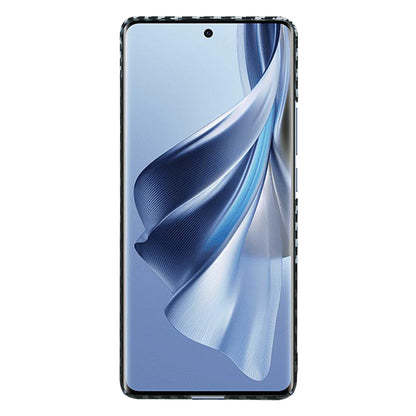 Futrola za Oppo Reno10 / Reno10 Pro, Techsuit, Carbonite FiberShell, Crno Siva