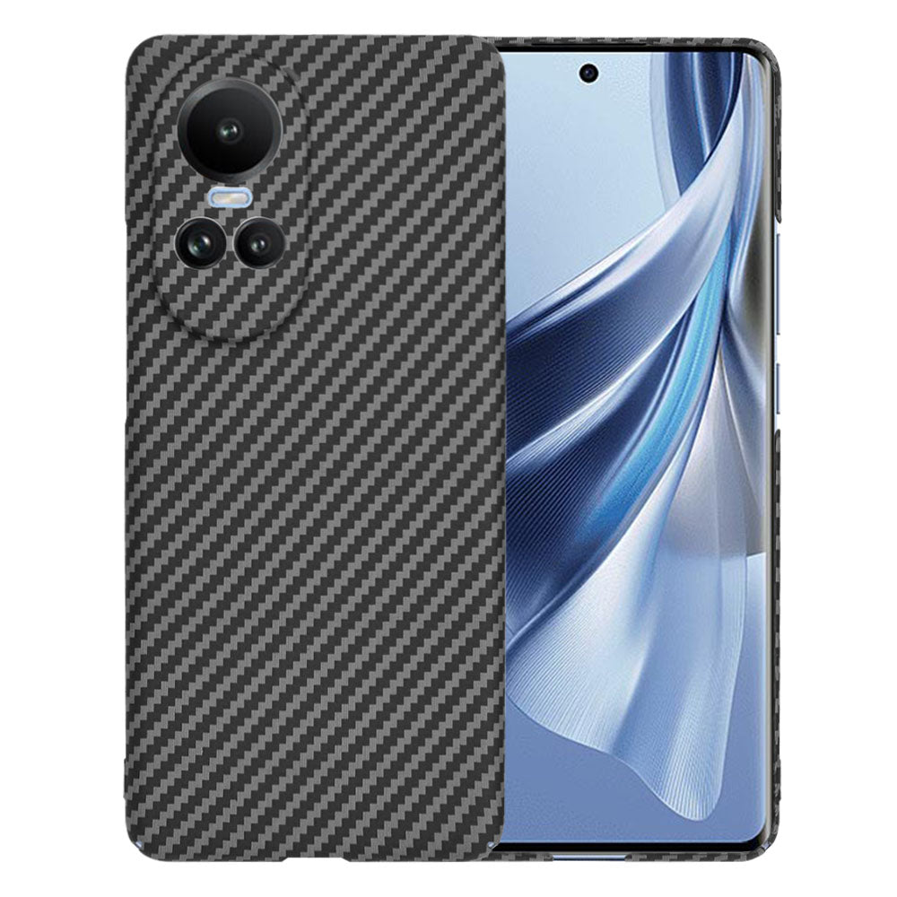 Futrola za Oppo Reno10 / Reno10 Pro, Techsuit, Carbonite FiberShell, Crna
