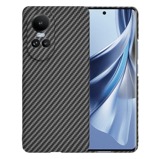 Futrola za Oppo Reno10 / Reno10 Pro, Techsuit, Carbonite FiberShell, Crna