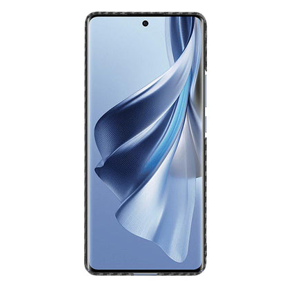 Futrola za Oppo Reno10 / Reno10 Pro, Techsuit, Carbonite FiberShell, Crna