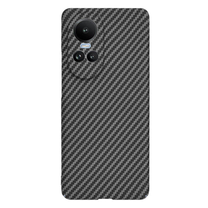 Futrola za Oppo Reno10 / Reno10 Pro, Techsuit, Carbonite FiberShell, Crna