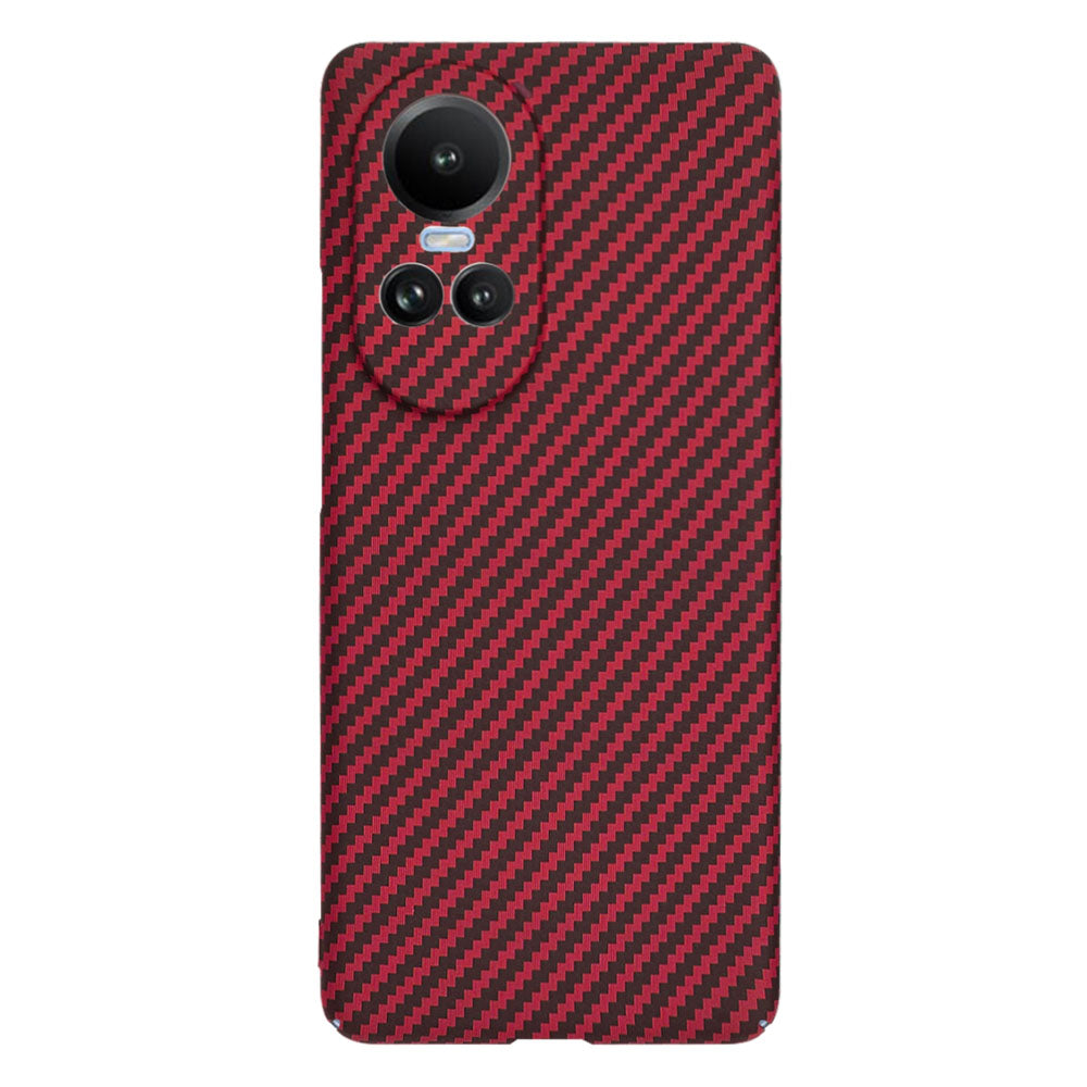 Futrola za Oppo Reno10 / Reno10 Pro, Techsuit, Carbonite FiberShell, Crvena