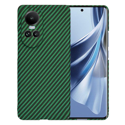 Futrola za Oppo Reno10 / Reno10 Pro, Techsuit, Carbonite FiberShell, Zelena