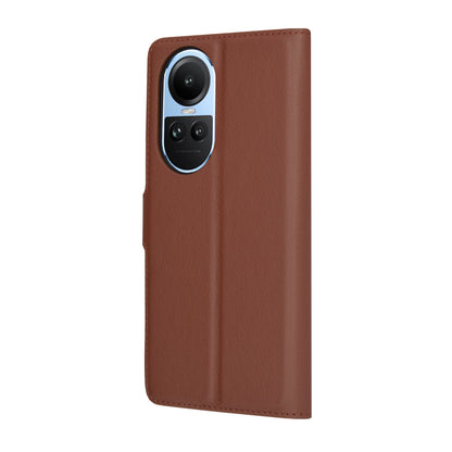 Futrola za Oppo Reno10 / Reno10 Pro, Techsuit, Leather Folio, Braon