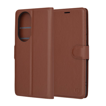 Futrola za Oppo Reno10 / Reno10 Pro, Techsuit, Leather Folio, Braon
