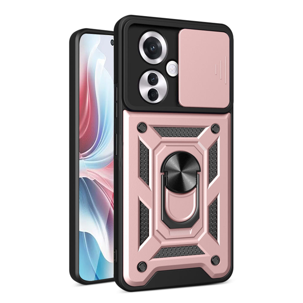 Futrola za Oppo Reno11 F, Techsuit, CamShield, Roze