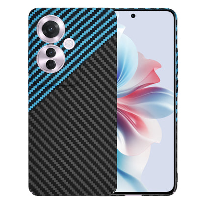 Futrola za Oppo Reno11 F, Techsuit, Carbonite FiberShell, Crno Plava