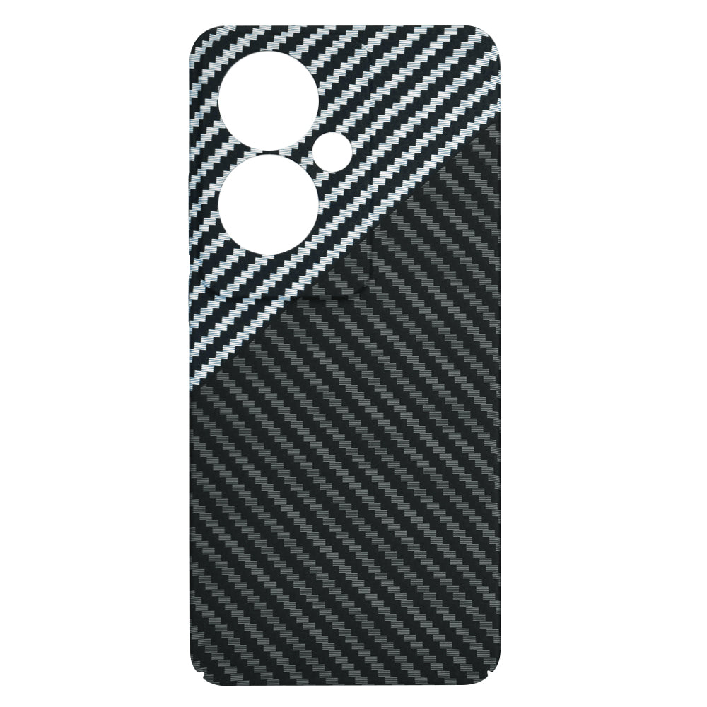 Futrola za Oppo Reno11 F, Techsuit, Carbonite FiberShell, Crno Siva