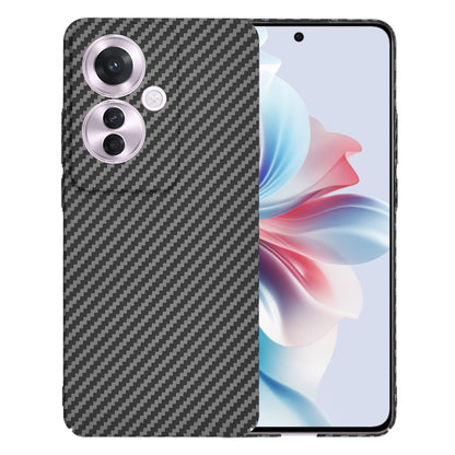 Futrola za Oppo Reno11 F, Techsuit, Carbonite FiberShell, Crna