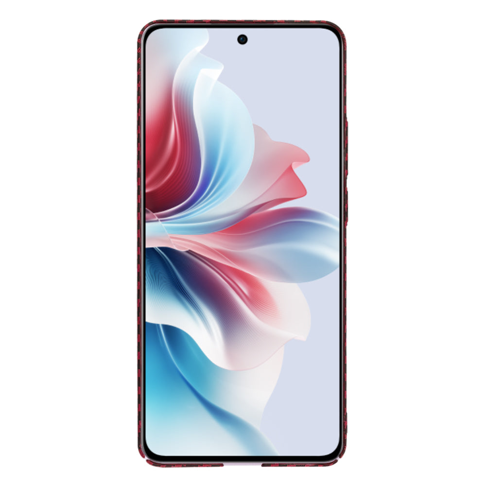 Futrola za Oppo Reno11 F, Techsuit, Carbonite FiberShell, Crvena