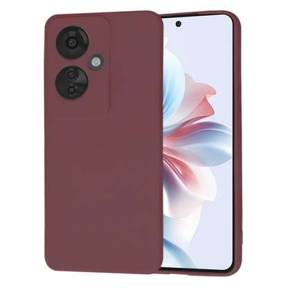 Futrola za Oppo Reno11 F, Techsuit, SoftFlex, Bordo