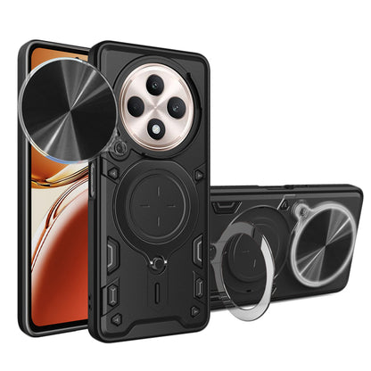 Futrola za Oppo Reno12 FS 5G / Reno12 FS 4G / Reno12 F 4G / Reno12 F, Techsuit, CamGuard Pro, Crna