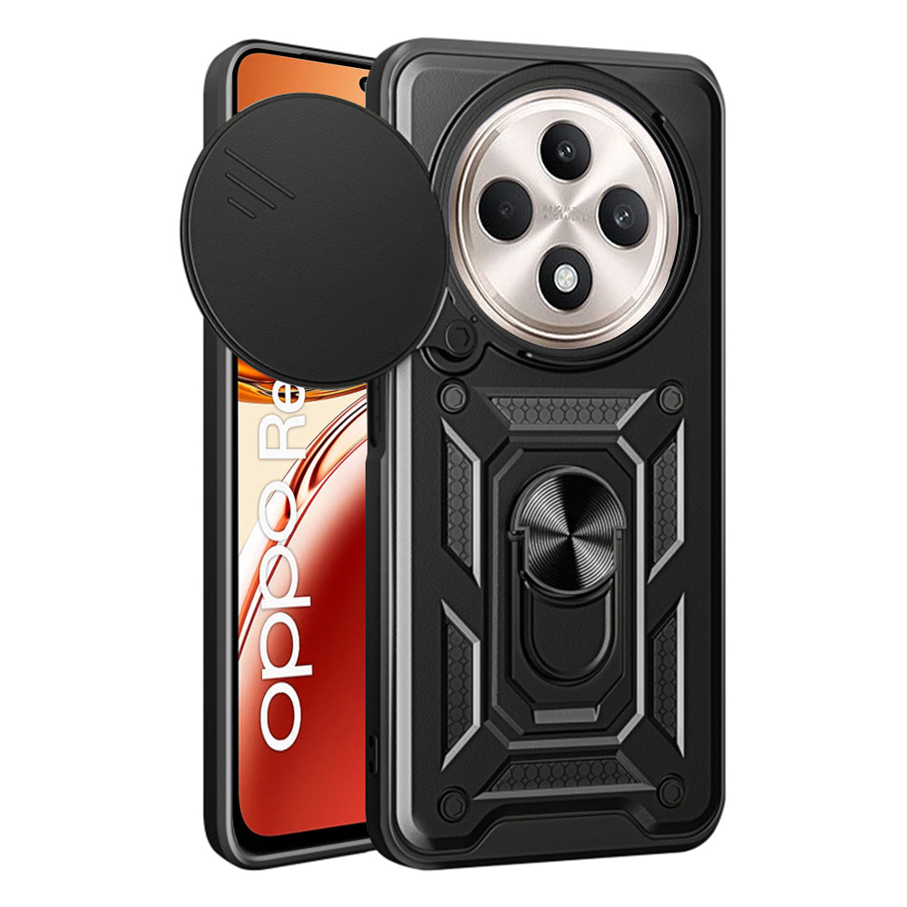 Futrola za Oppo Reno12 FS 5G / Reno12 FS 4G / Reno12 F 4G / Reno12 F, Techsuit, CamShield, Crna