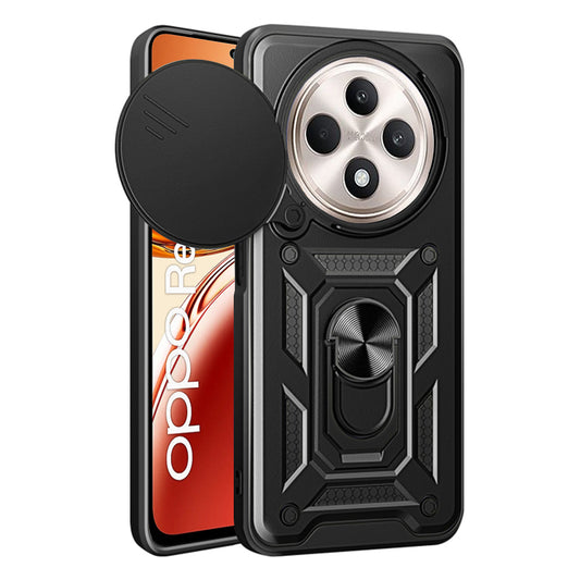 Futrola za Oppo Reno12 FS 5G / Reno12 FS 4G / Reno12 F 4G / Reno12 F, Techsuit, CamShield, Crna