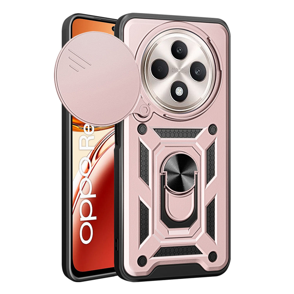 Futrola za Oppo Reno12 FS 5G / Reno12 FS 4G / Reno12 F 4G / Reno12 F, Techsuit, CamShield, Roze