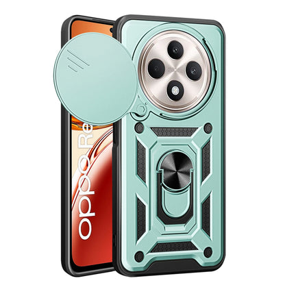 Futrola za Oppo Reno12 FS 5G / Reno12 FS 4G / Reno12 F 4G / Reno12 F, Techsuit, CamShield, Zelena