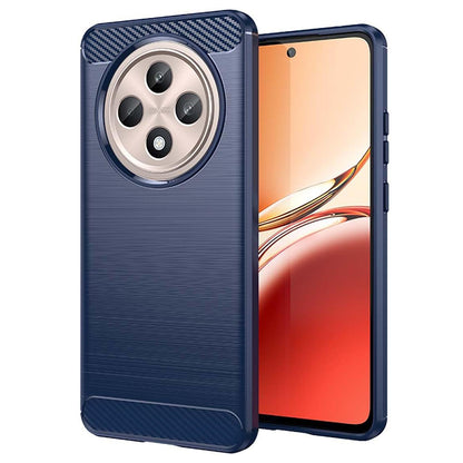 Futrola za Oppo Reno12 FS 5G / Reno12 FS 4G / Reno12 F 4G / Reno12 F, Techsuit, Karbon, Plava