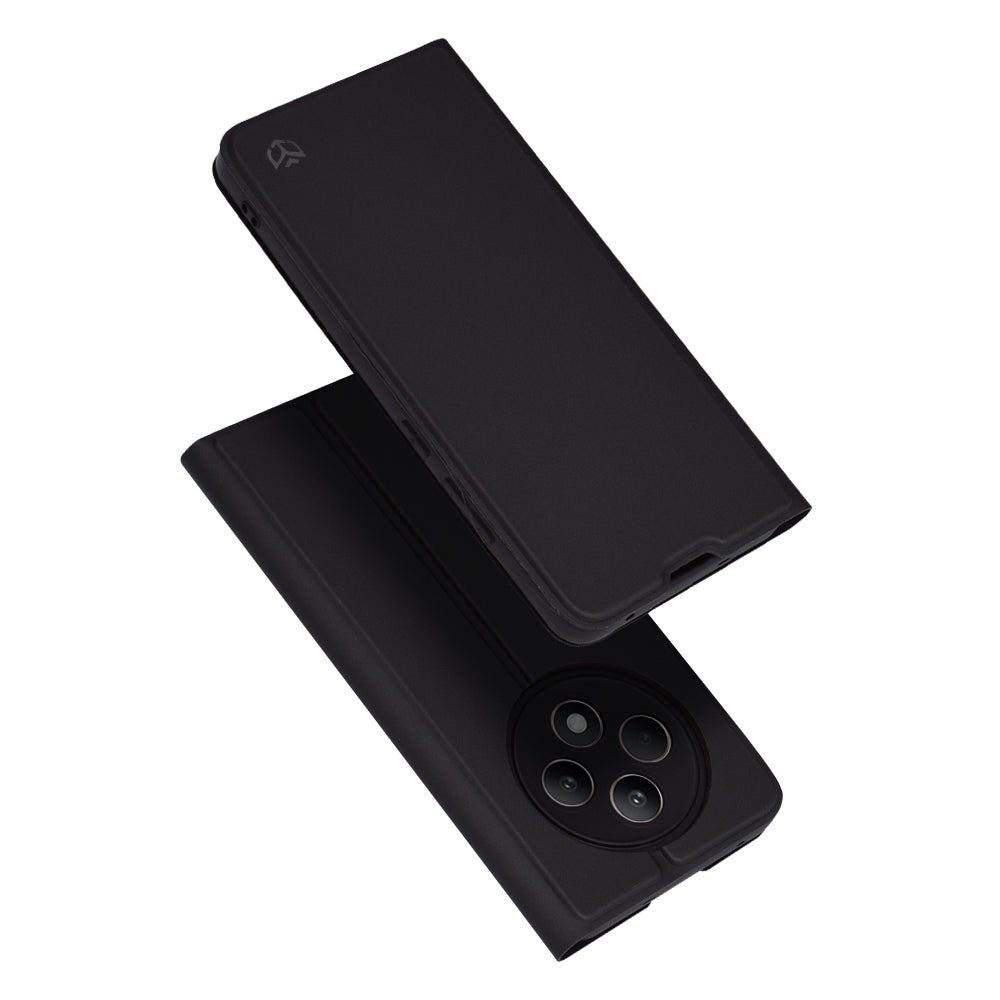 Futrola za Oppo Reno12 FS 5G / Reno12 FS 4G / Reno12 F 4G / Reno12 F, Techsuit, Magskin Book, Crna