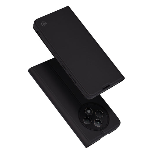 Futrola za Oppo Reno12 FS 5G / Reno12 FS 4G / Reno12 F 4G / Reno12 F, Techsuit, Magskin Book, Crna