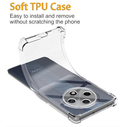 Futrola za Oppo Reno12 FS 5G / Reno12 FS 4G / Reno12 F 4G / Reno12 F, Techsuit, Shockproof Clear, Providna