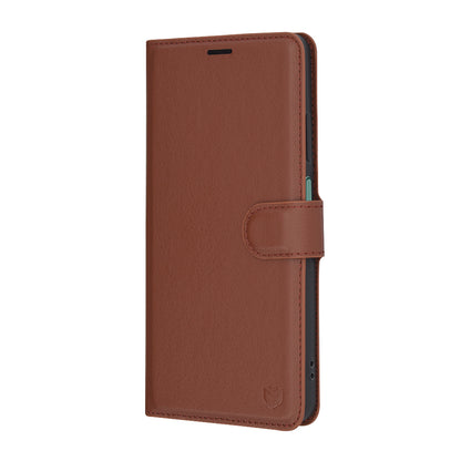 Futrola za Oppo Reno12 FS 5G / Reno12 FS 4G / Reno12 F 4G / Reno12 F, Techsuit, Leather Folio, Braon