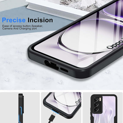 Futrola za Oppo Reno12 Pro, Techsuit, ColorVerse 360, Crna