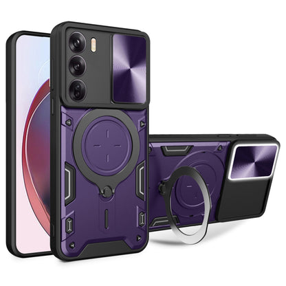 Futrola za Oppo Reno12, Techsuit, CamGuard Pro, Ljubičasta
