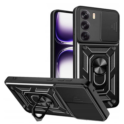 Futrola za Oppo Reno12, Techsuit, CamShield, Crna