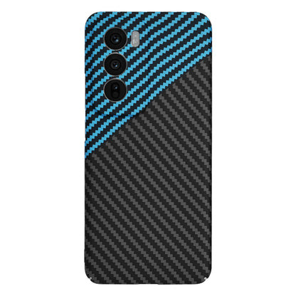 Futrola za Oppo Reno12, Techsuit, Carbonite FiberShell, Crno Plava