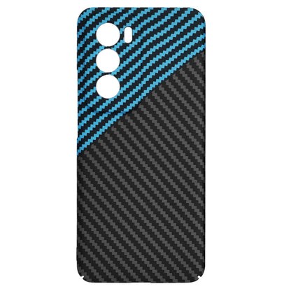 Futrola za Oppo Reno12, Techsuit, Carbonite FiberShell, Crno Plava