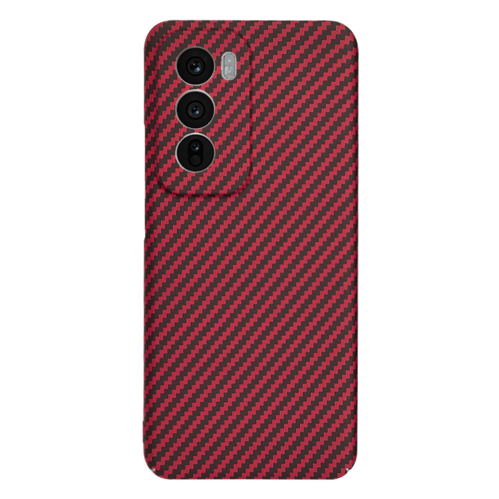 Futrola za Oppo Reno12, Techsuit, Carbonite FiberShell, Crvena