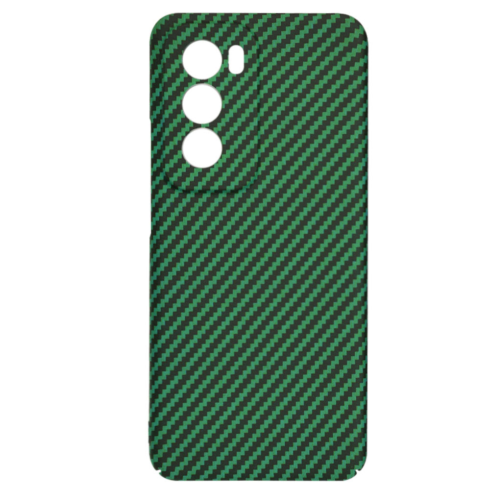 Futrola za Oppo Reno12, Techsuit, Carbonite FiberShell, Zelena