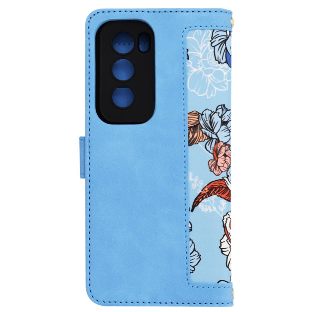 Futrola za Oppo Reno12, Techsuit, FlipCraft, Plava