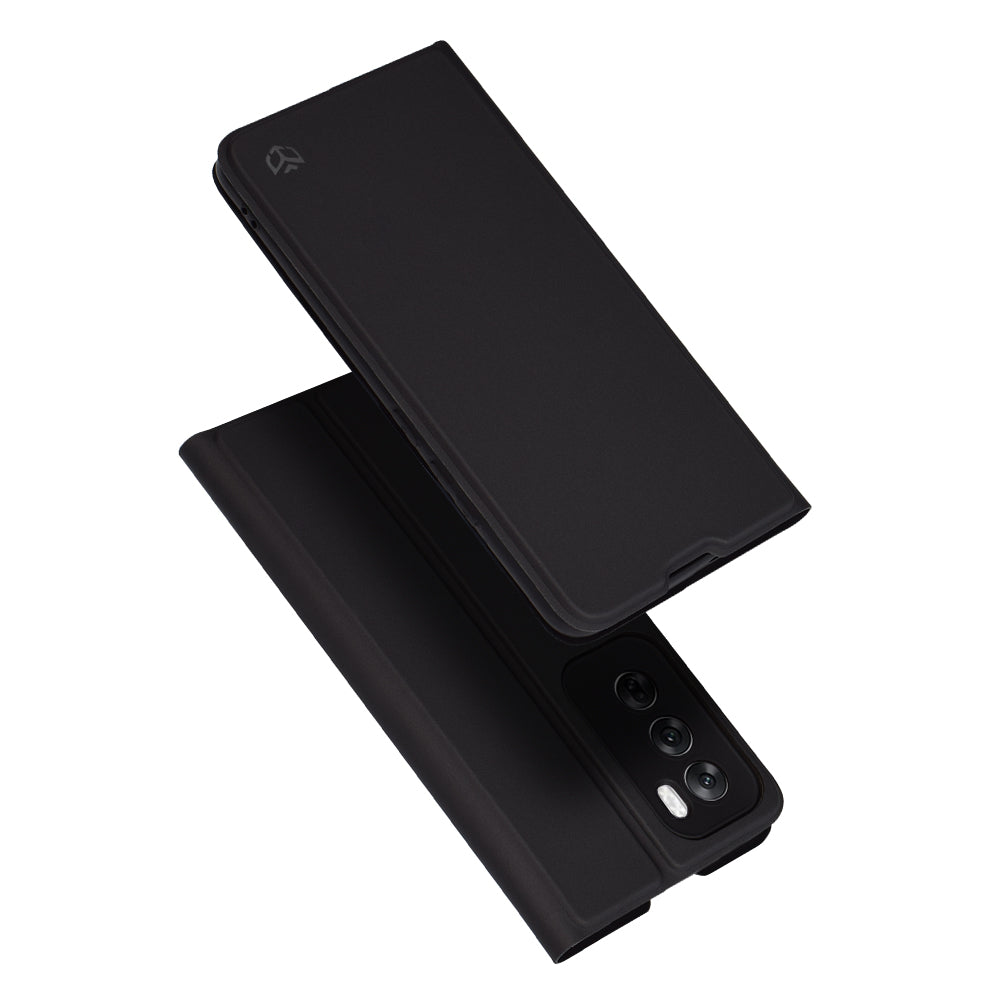 Futrola za Oppo Reno12, Techsuit, Magskin Book, Crna
