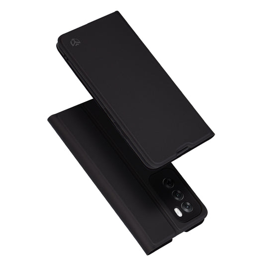 Futrola za Oppo Reno12, Techsuit, Magskin Book, Crna