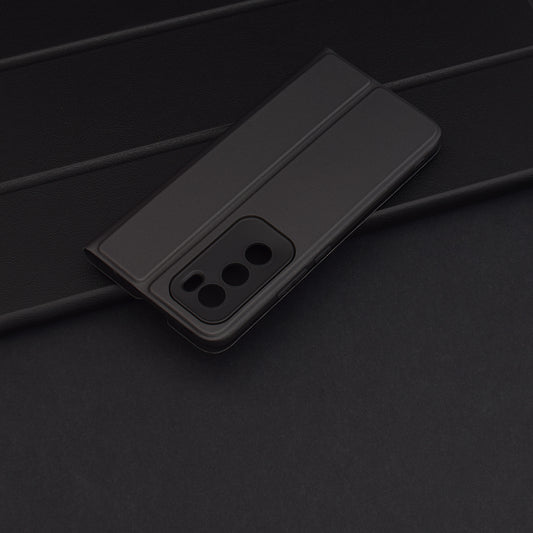 Futrola za Oppo Reno12, Techsuit, Magskin Book, Crna