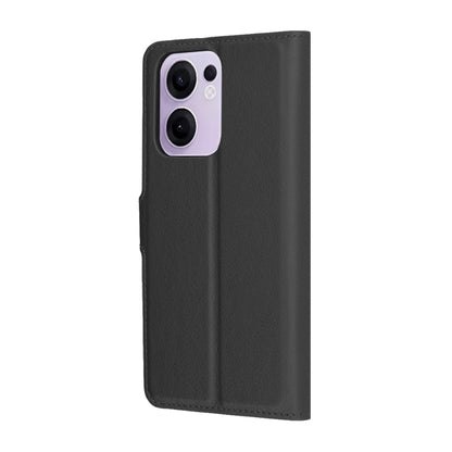 Futrola za Oppo Reno13 FS 5G / Reno13 F 4G / Reno13 F, Techsuit, Leather Folio, Crna