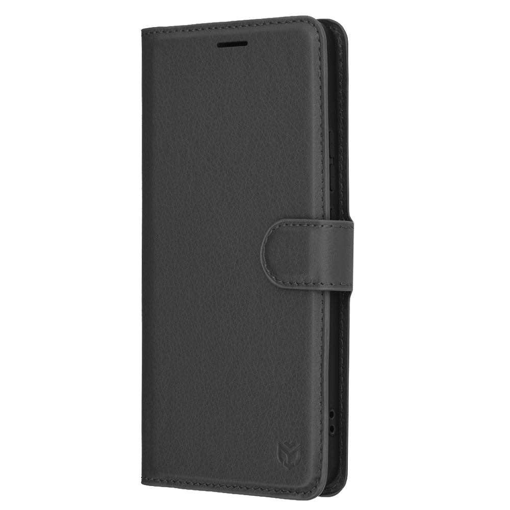 Futrola za Oppo Reno13 FS 5G / Reno13 F 4G / Reno13 F, Techsuit, Leather Folio, Crna