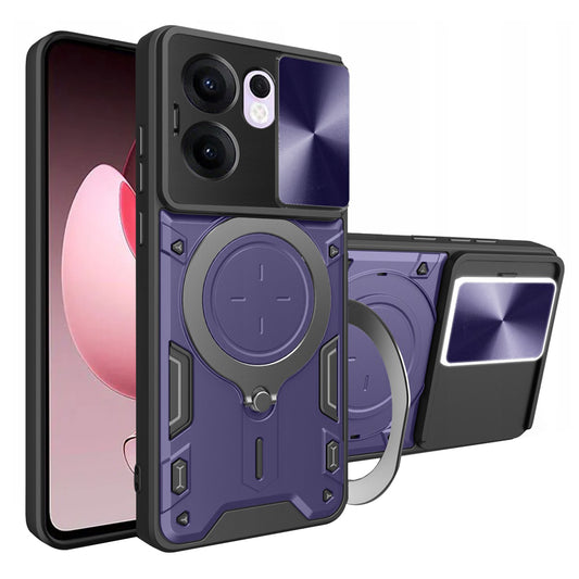 Futrola za Oppo Reno13 FS 5G / Reno13 F 4G / Reno13 F, Techsuit, CamGuard Pro, Ljubičasta