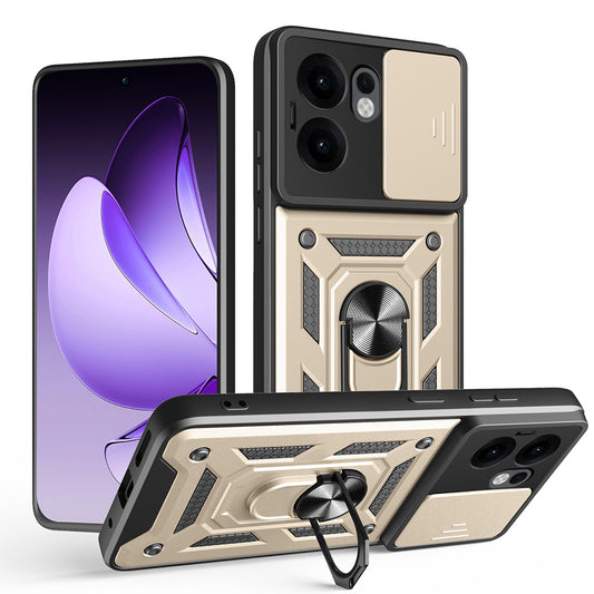 Futrola za Oppo Reno13 FS 5G / Reno13 F 4G / Reno13 F, Techsuit, CamShield, Zlatna