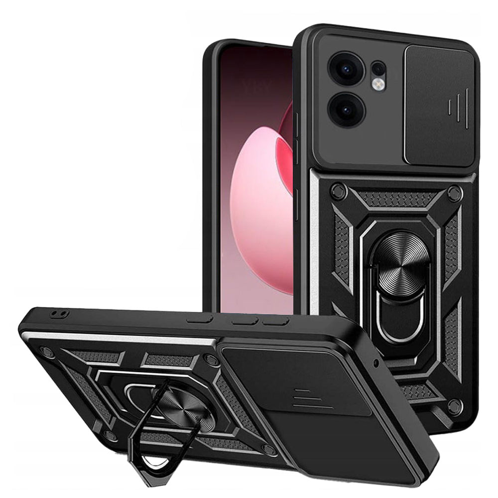Futrola za Oppo Reno13 FS 5G / Reno13 F 4G / Reno13 F, Techsuit, CamShield, Crna