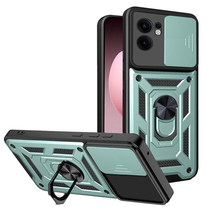 Futrola za Oppo Reno13 FS 5G / Reno13 F 4G / Reno13 F, Techsuit, CamShield, Zelena