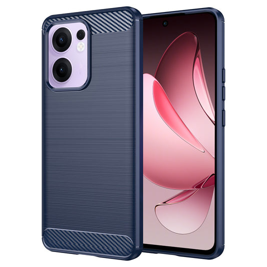 Futrola za Oppo Reno13 FS 5G / Reno13 F 4G / Reno13 F, Techsuit, Karbon, Plava