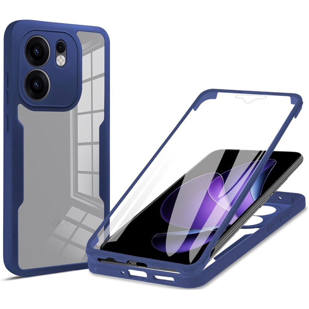 Futrola za Oppo Reno13 FS 5G / Reno13 F 4G / Reno13 F, Techsuit, ColorVerse 360, Plava