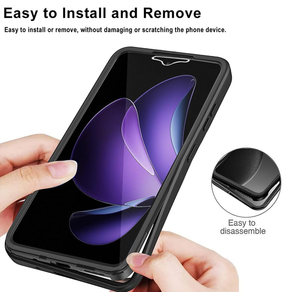 Futrola za Oppo Reno13 FS 5G / Reno13 F 4G / Reno13 F, Techsuit, ColorVerse 360, Ljubičasta