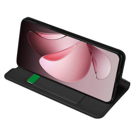 Futrola za Oppo Reno13 FS 5G / Reno13 F 4G / Reno13 F, Techsuit, Magskin Book, Crna