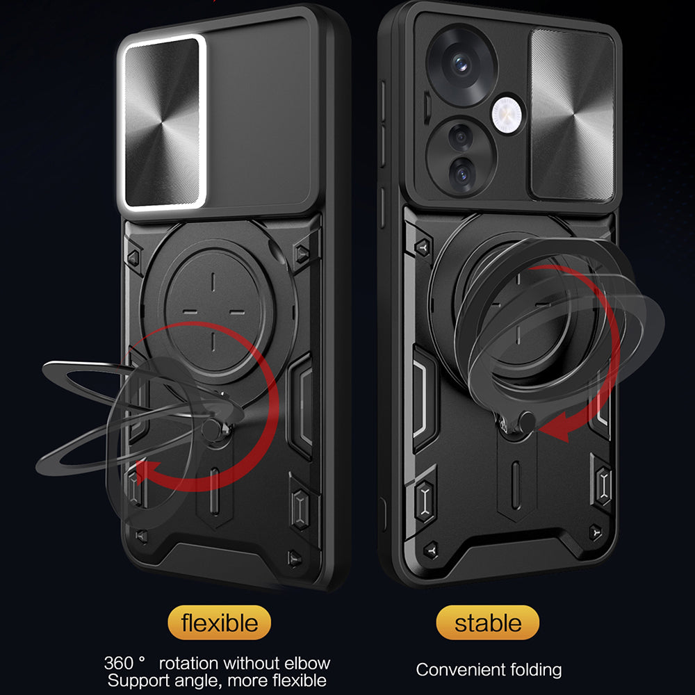 Futrola za Oppo Reno13 Pro, Techsuit, CamGuard Pro, Ljubičasta