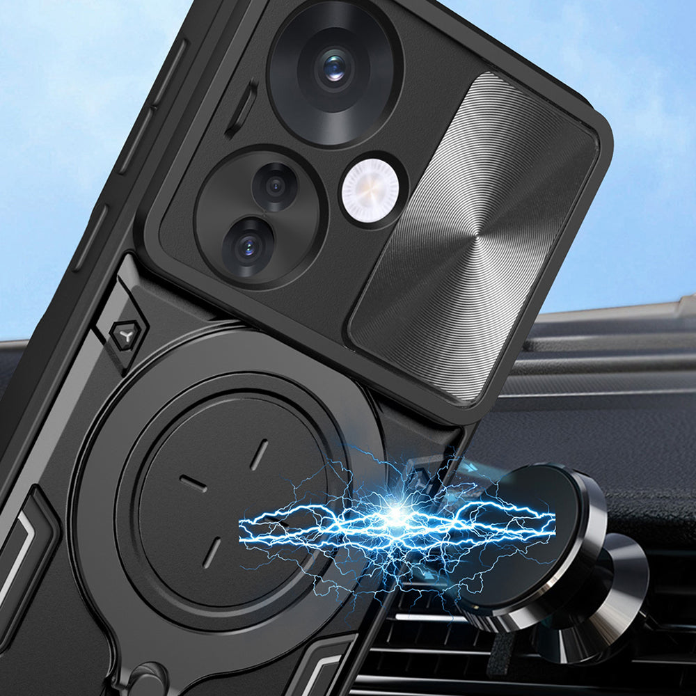 Futrola za Oppo Reno13 Pro, Techsuit, CamGuard Pro, Crna